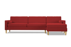 Samson 2pc Sectional Sofa :: Leg Finish: Natural / Configuration: RAF - Chaise on the Right