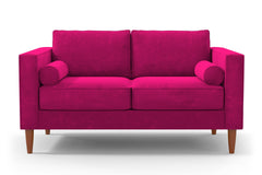 Samson Apartment Size Sofa :: Leg Finish: Pecan / Size: Apartment Size - 74&quot;w