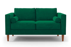 Samson Apartment Size Sofa :: Leg Finish: Pecan / Size: Apartment Size - 74&quot;w