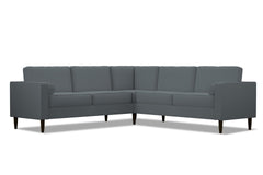 Samson 2pc L-Sectional w/ Loveseat :: Leg Finish: Espresso