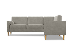 Samson 2pc L-Sectional w/ Loveseat :: Leg Finish: Natural