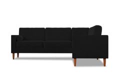 Samson 2pc L-Sectional Sofa :: Leg Finish: Pecan
