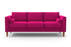 Samson Sofa :: Leg Finish: Pecan