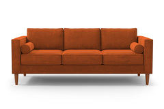 Samson Sofa :: Leg Finish: Pecan