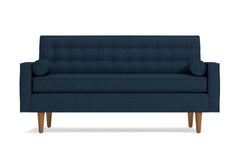 Saturn Apartment Size Sofa :: Leg Finish: Pecan / Size: Apartment Size - 68.5&quot;w