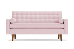 Saturn Loveseat :: Leg Finish: Pecan / Size: Loveseat - 56.5&quot;w