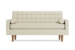 Saturn Loveseat :: Leg Finish: Pecan / Size: Loveseat - 56.5&quot;w