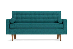 Saturn Loveseat :: Leg Finish: Pecan / Size: Loveseat - 56.5&quot;w