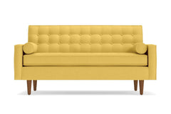 Saturn Loveseat :: Leg Finish: Pecan / Size: Loveseat - 56.5&quot;w