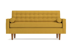 Saturn Loveseat :: Leg Finish: Pecan / Size: Loveseat - 56.5&quot;w