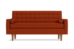 Saturn Loveseat :: Leg Finish: Pecan / Size: Loveseat - 56.5&quot;w