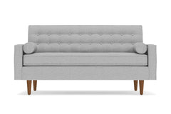 Saturn Loveseat :: Leg Finish: Pecan / Size: Loveseat - 56.5&quot;w