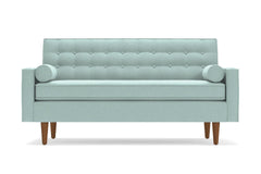 Saturn Loveseat :: Leg Finish: Pecan / Size: Loveseat - 56.5&quot;w