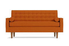 Saturn Loveseat :: Leg Finish: Pecan / Size: Loveseat - 56.5&quot;w