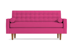 Saturn Loveseat :: Leg Finish: Pecan / Size: Loveseat - 56.5&quot;w