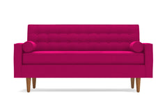 Saturn Loveseat :: Leg Finish: Pecan / Size: Loveseat - 56.5&quot;w