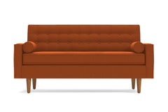 Saturn Loveseat :: Leg Finish: Pecan / Size: Loveseat - 56.5&quot;w