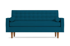 Saturn Loveseat :: Leg Finish: Pecan / Size: Loveseat - 56.5&quot;w