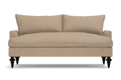 Saxon Apartment Size Sofa :: Leg Finish: Espresso / Size: Apartment Size - 72&quot;w