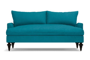 Saxon Loveseat :: Leg Finish: Espresso / Size: Loveseat - 66