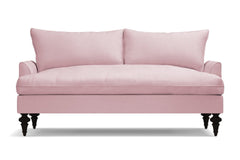 Saxon Apartment Size Sofa :: Leg Finish: Espresso / Size: Apartment Size - 72&quot;w