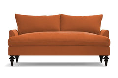 Saxon Apartment Size Sofa :: Leg Finish: Espresso / Size: Apartment Size - 72&quot;w