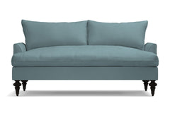 Saxon Loveseat :: Leg Finish: Espresso / Size: Loveseat - 66&quot;w