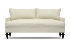 Saxon Apartment Size Sofa :: Leg Finish: Espresso / Size: Apartment Size - 72&quot;w