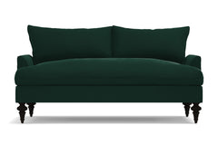 Saxon Loveseat :: Leg Finish: Espresso / Size: Loveseat - 66&quot;w