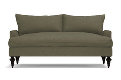 Saxon Loveseat :: Leg Finish: Espresso / Size: Loveseat - 66&quot;w