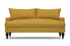 Saxon Apartment Size Sofa :: Leg Finish: Espresso / Size: Apartment Size - 72&quot;w