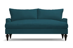 Saxon Apartment Size Sofa :: Leg Finish: Espresso / Size: Apartment Size - 72&quot;w