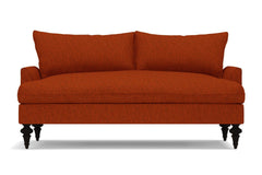 Saxon Apartment Size Sofa :: Leg Finish: Espresso / Size: Apartment Size - 72&quot;w