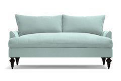 Saxon Apartment Size Sofa :: Leg Finish: Espresso / Size: Apartment Size - 72&quot;w