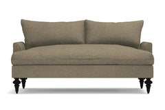 Saxon Apartment Size Sofa :: Leg Finish: Espresso / Size: Apartment Size - 72&quot;w