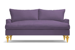 Saxon Apartment Size Sofa :: Leg Finish: Natural / Size: Apartment Size - 72&quot;w