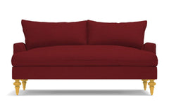 Saxon Loveseat :: Leg Finish: Natural / Size: Loveseat - 66&quot;w