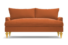 Saxon Loveseat :: Leg Finish: Natural / Size: Loveseat - 66&quot;w