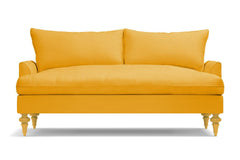 Saxon Apartment Size Sofa :: Leg Finish: Natural / Size: Apartment Size - 72&quot;w