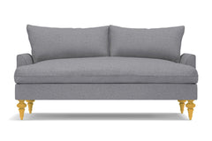 Saxon Apartment Size Sofa :: Leg Finish: Natural / Size: Apartment Size - 72&quot;w