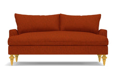 Saxon Apartment Size Sofa :: Leg Finish: Natural / Size: Apartment Size - 72&quot;w