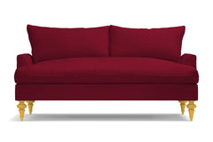 Saxon Apartment Size Sofa :: Leg Finish: Natural / Size: Apartment Size - 72&quot;w