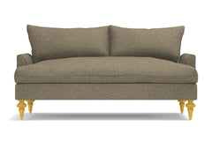 Saxon Apartment Size Sofa :: Leg Finish: Natural / Size: Apartment Size - 72&quot;w