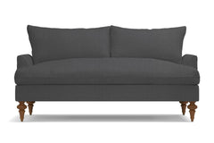 Saxon Apartment Size Sofa :: Leg Finish: Pecan / Size: Apartment Size  - 72&quot;w