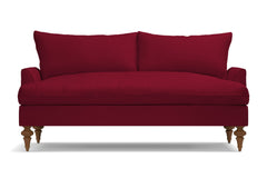 Saxon Loveseat :: Leg Finish: Pecan / Size: Loveseat - 66&quot;w