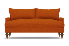 Saxon Loveseat :: Leg Finish: Pecan / Size: Loveseat - 66&quot;w