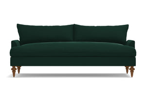 Saxon Sofa :: Leg Finish: Pecan