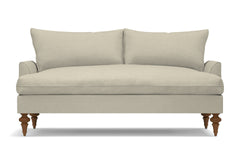 Saxon Apartment Size Sofa :: Leg Finish: Pecan / Size: Apartment Size  - 72&quot;w