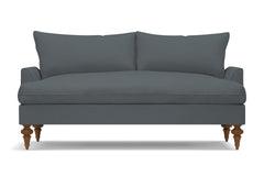 Saxon Apartment Size Sofa :: Leg Finish: Pecan / Size: Apartment Size  - 72&quot;w