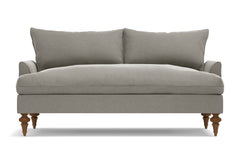 Saxon Apartment Size Sofa :: Leg Finish: Pecan / Size: Apartment Size  - 72&quot;w